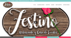 Desktop Screenshot of eventosfestino.com