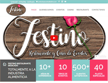 Tablet Screenshot of eventosfestino.com